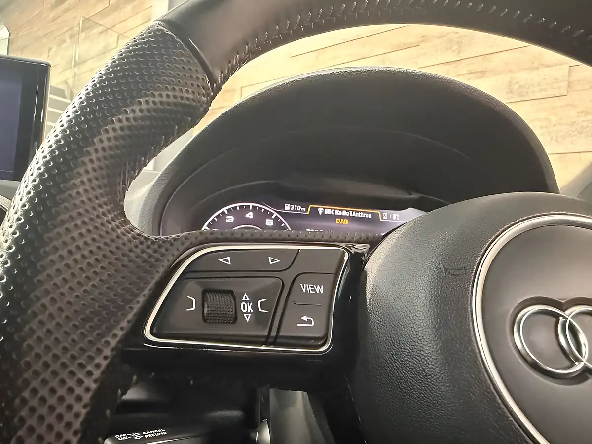 Used 2018 Audi A3 S Line White - Interior and Exterior details 14