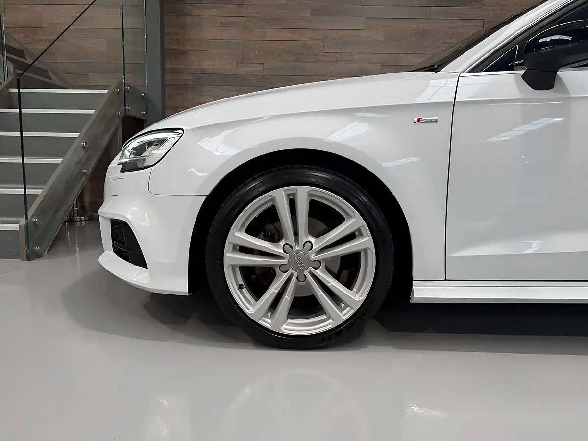 Used 2018 Audi A3 S Line White - Interior and Exterior details 18