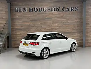 Used 2018 Audi A3 S Line White - Interior and Exterior details 3