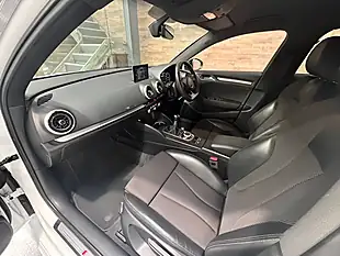 Used 2018 Audi A3 S Line White - Interior and Exterior details 7