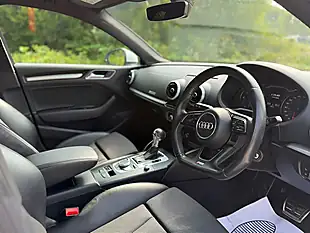 Used 2018 Audi A3 S Line White - Interior and Exterior details 4