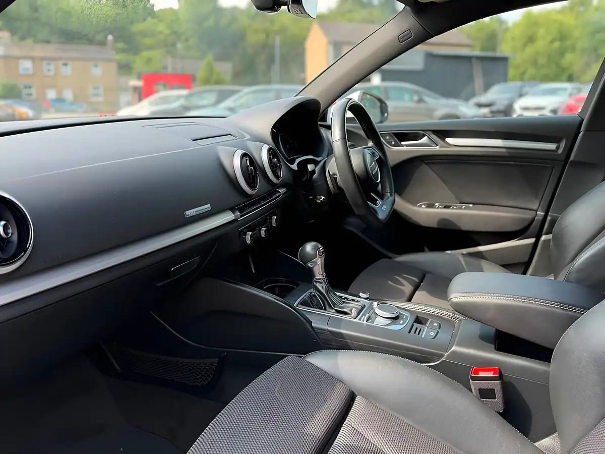 Used 2018 Audi A3 S Line White - Interior and Exterior details 8