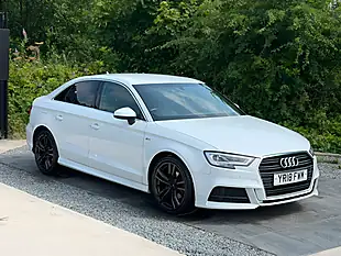 Used 2018 Audi A3 S Line White - Interior and Exterior details 10