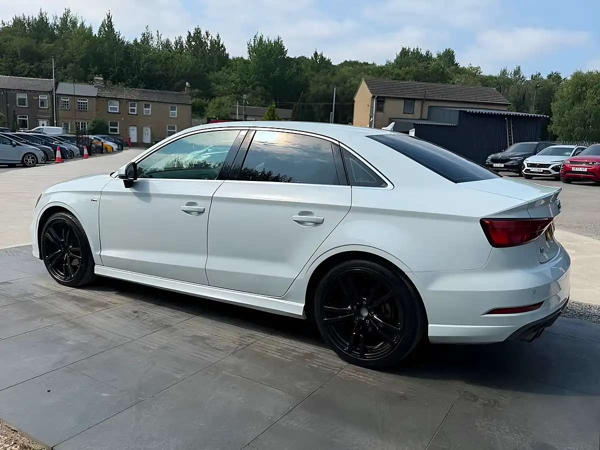 Used 2018 Audi A3 S Line White - Interior and Exterior details 11