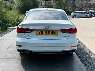 Used 2018 Audi A3 S Line White - Interior and Exterior details 2