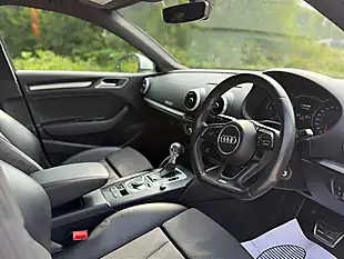 Used 2018 Audi A3 S Line White - Interior and Exterior details 4