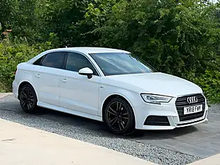Used 2018 Audi A3 S Line White - Interior and Exterior details 7