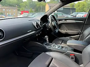 Used 2018 Audi A3 S Line White - Interior and Exterior details 8