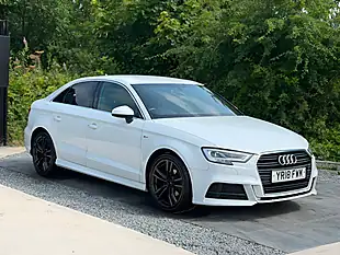 Used 2018 Audi A3 S Line White - Interior and Exterior details 9