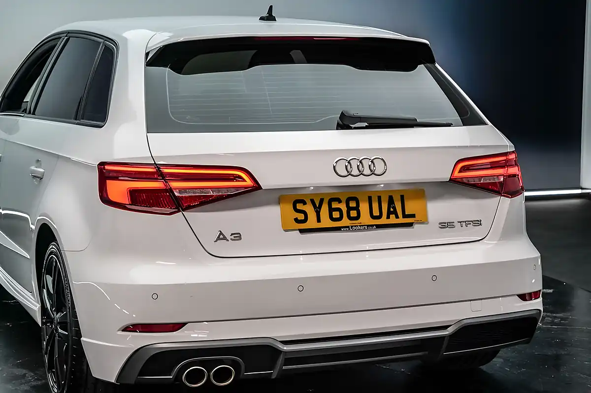 Used 2018 Audi A3 S Line White - Interior and Exterior details 12