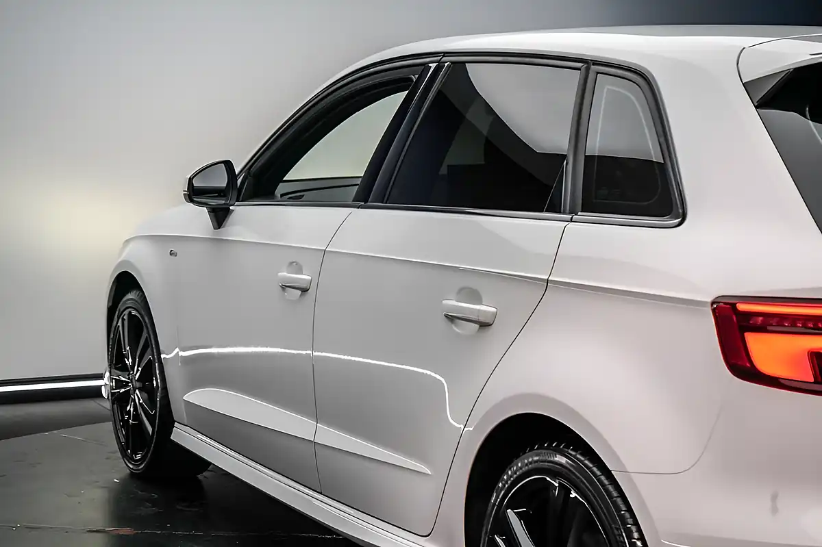 Used 2018 Audi A3 S Line White - Interior and Exterior details 13