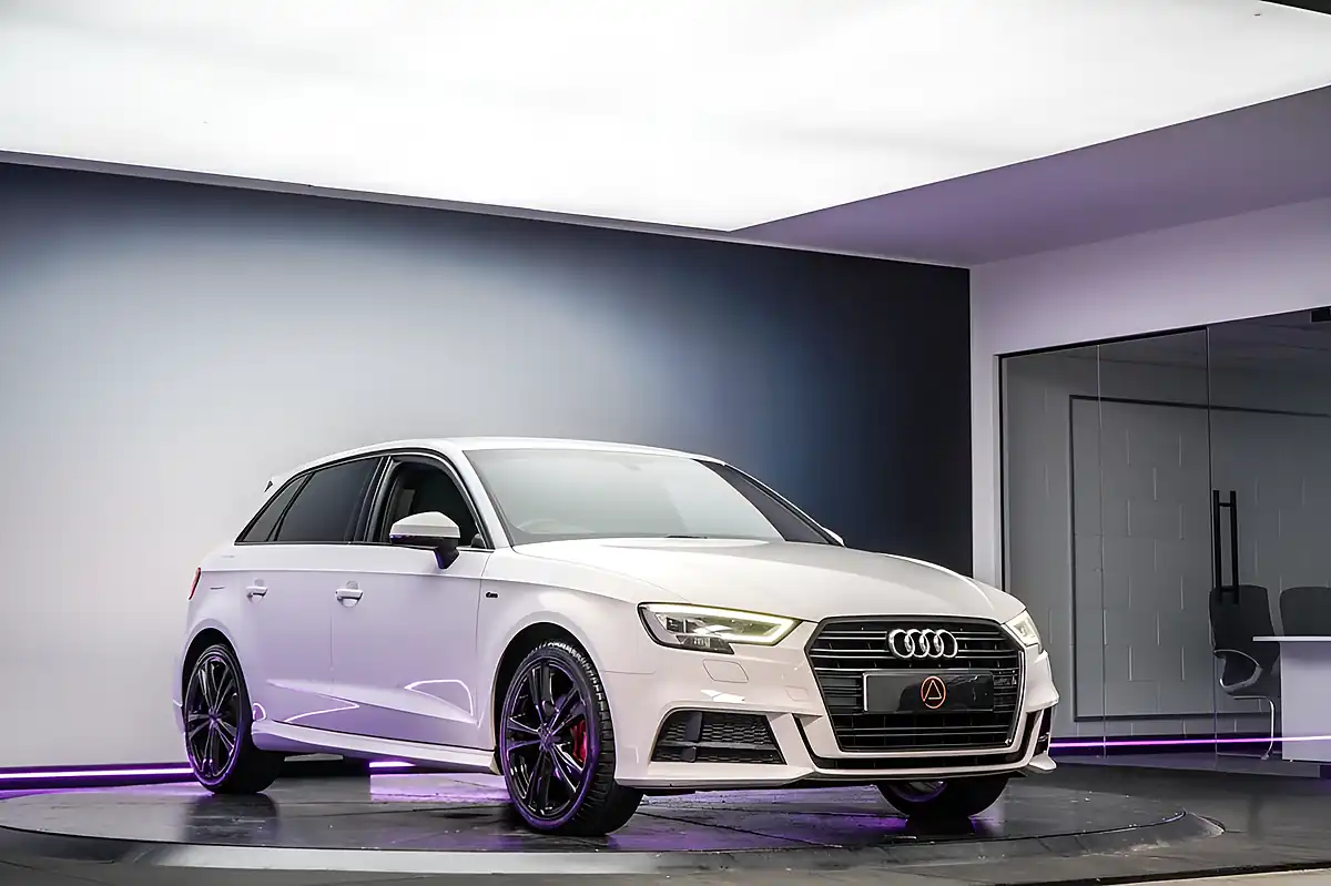 Used 2018 Audi A3 S Line White - Interior and Exterior details 14
