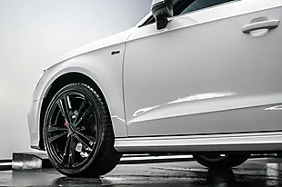 Used 2018 Audi A3 S Line White - Interior and Exterior details 6