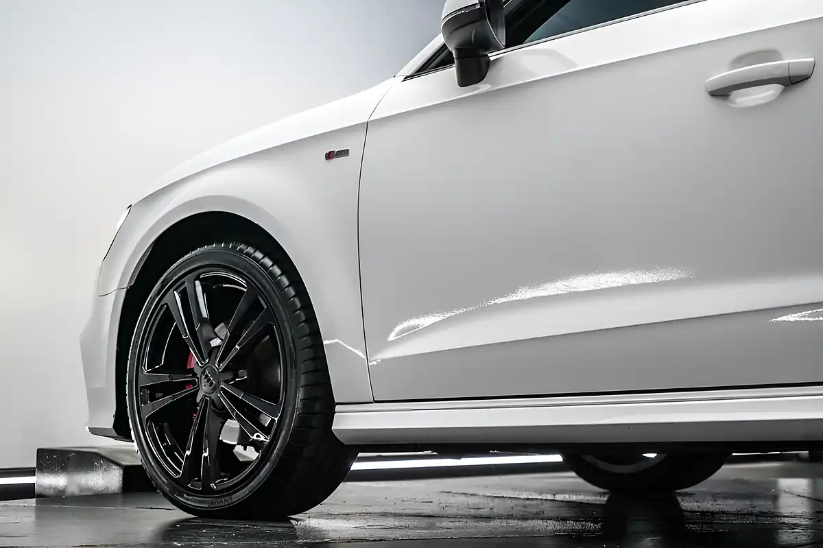 Used 2018 Audi A3 S Line White - Interior and Exterior details 6