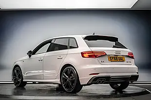 Used 2018 Audi A3 S Line White - Interior and Exterior details 7