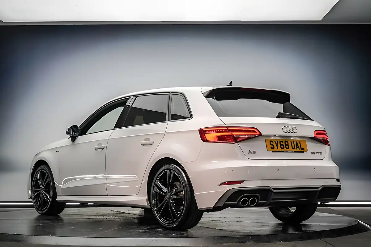 Used 2018 Audi A3 S Line White - Interior and Exterior details 7