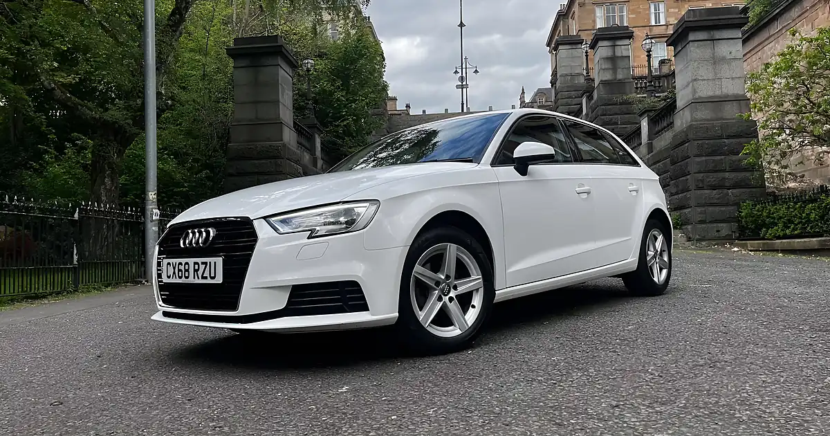 Used 2018 Audi A3 Se Technik White - Front View