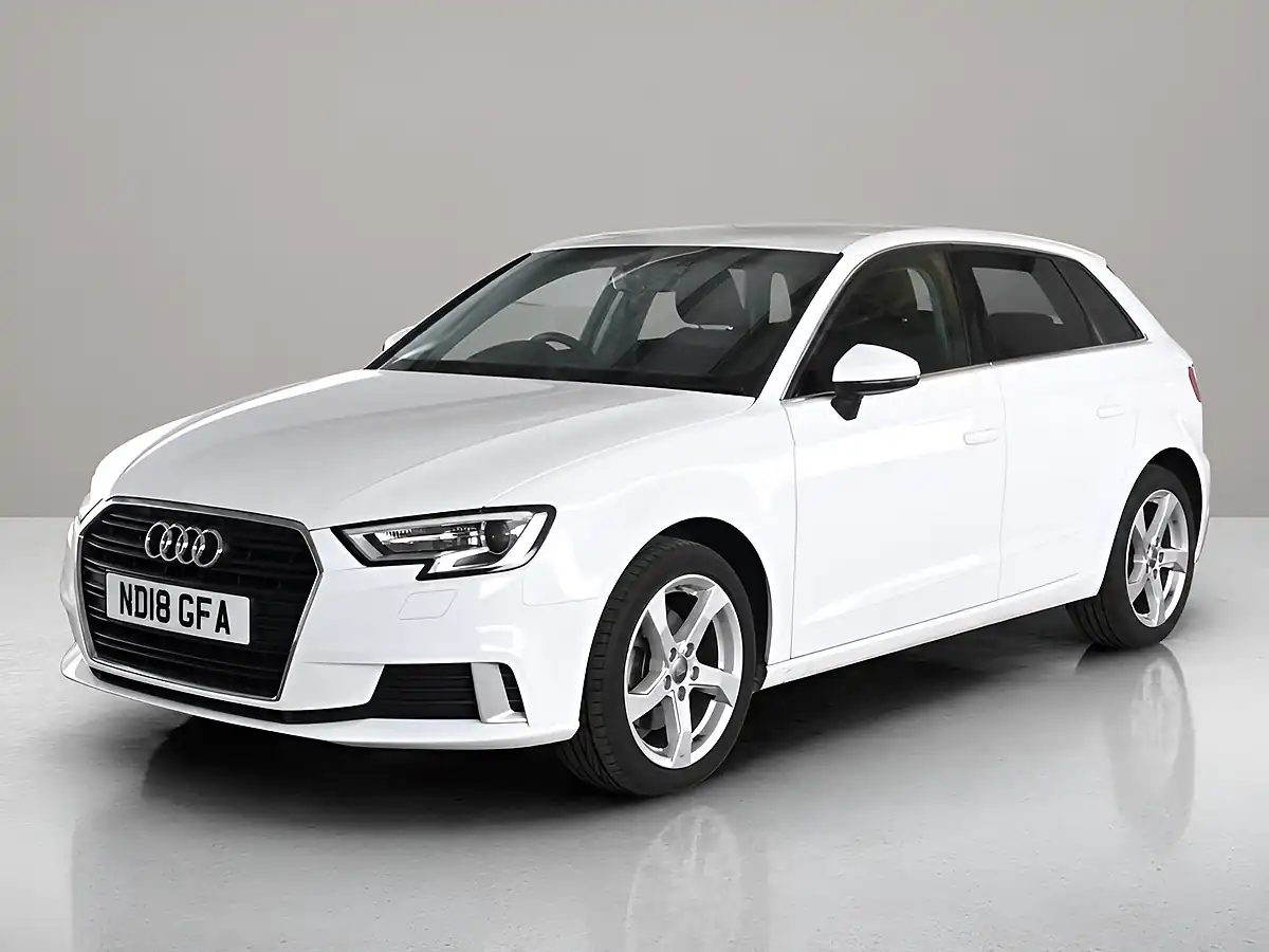 Used 2018 Audi A3 Sport Edition White - Interior and Exterior details 4