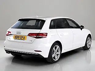 Used 2018 Audi A3 Sport Edition White - Interior and Exterior details 6