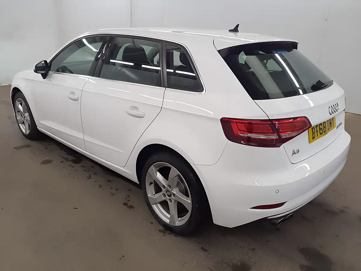 Used 2018 Audi A3 Sport Edition White - Interior and Exterior details 5