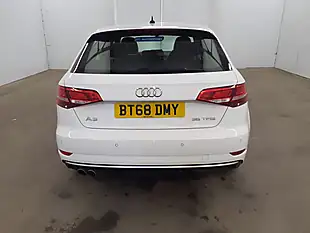 Used 2018 Audi A3 Sport Edition White - Interior and Exterior details 6