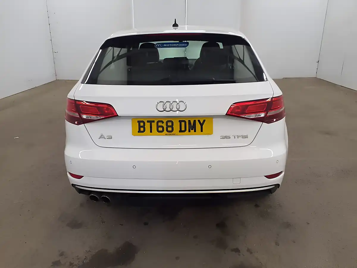 Used 2018 Audi A3 Sport Edition White - Interior and Exterior details 6
