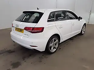 Used 2018 Audi A3 Sport Edition White - Interior and Exterior details 8