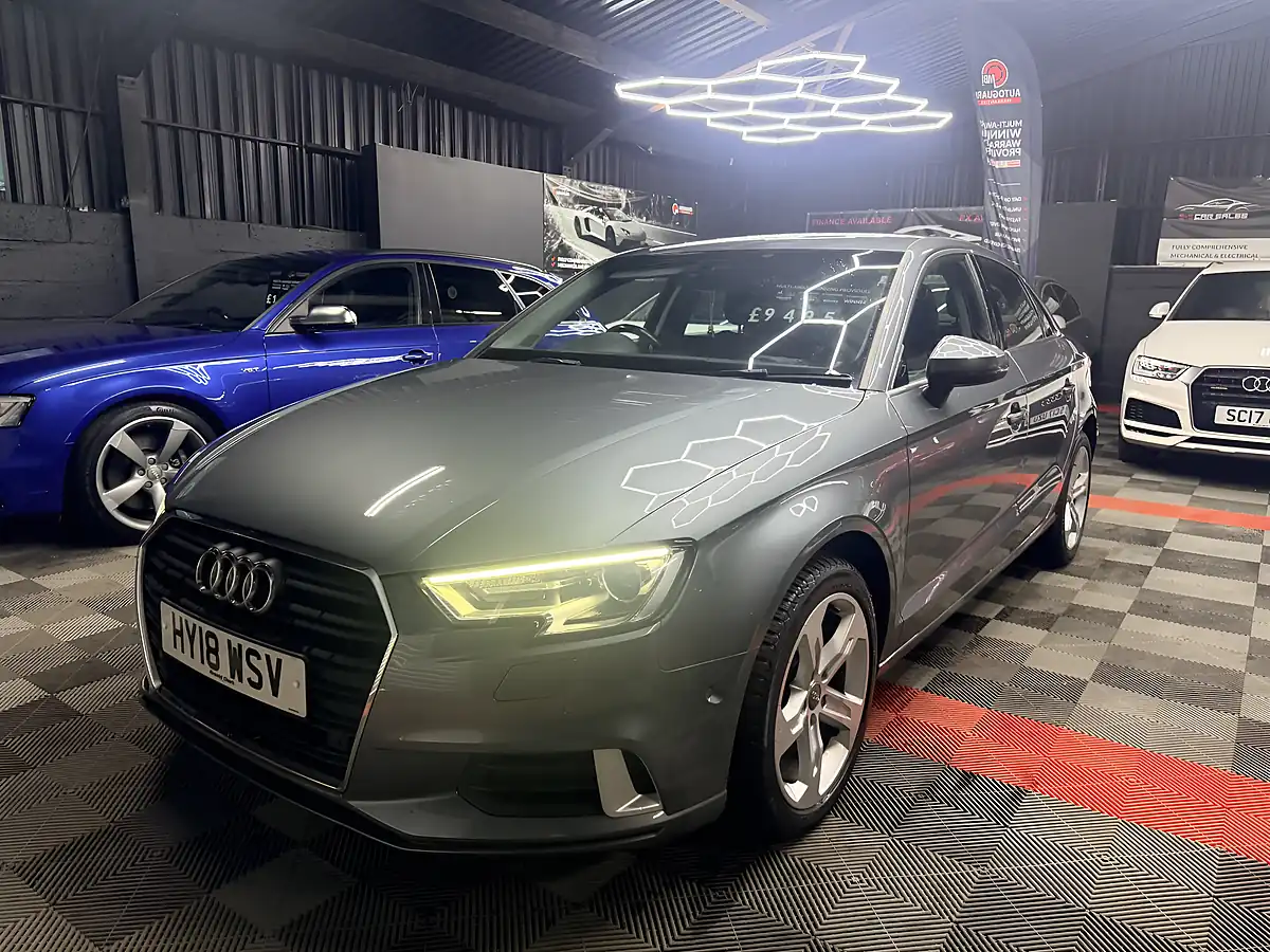 Used 2018 Audi A3 Sport Grey - Interior and Exterior details 4