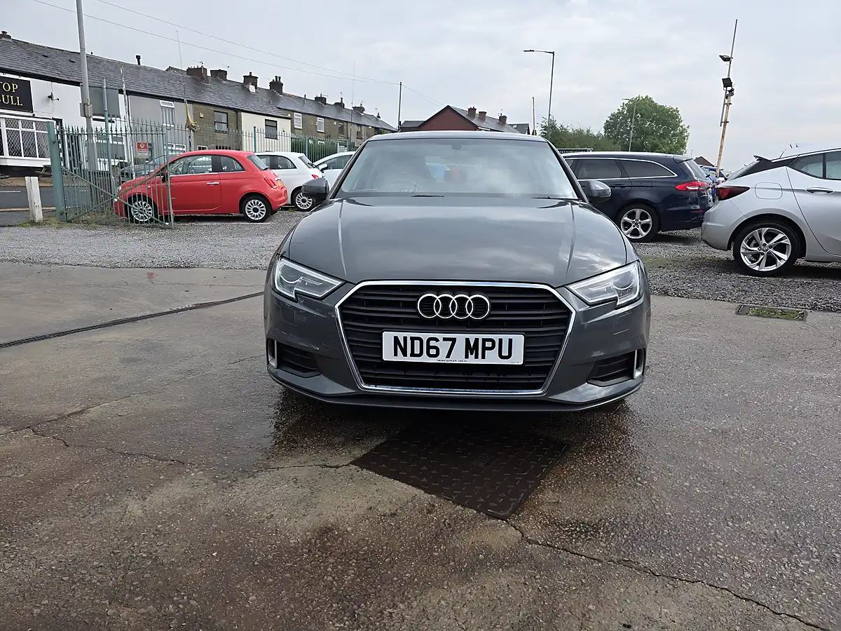 Used 2018 Audi A3 Sport Grey - Front View