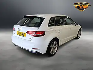 Used 2018 Audi A3 Sport Ibis White - Interior and Exterior details 2