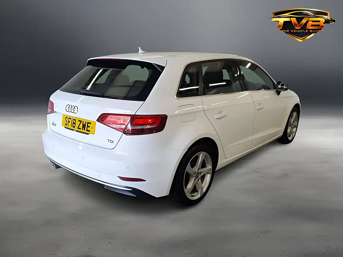 Used 2018 Audi A3 Sport Ibis White - Interior and Exterior details 2