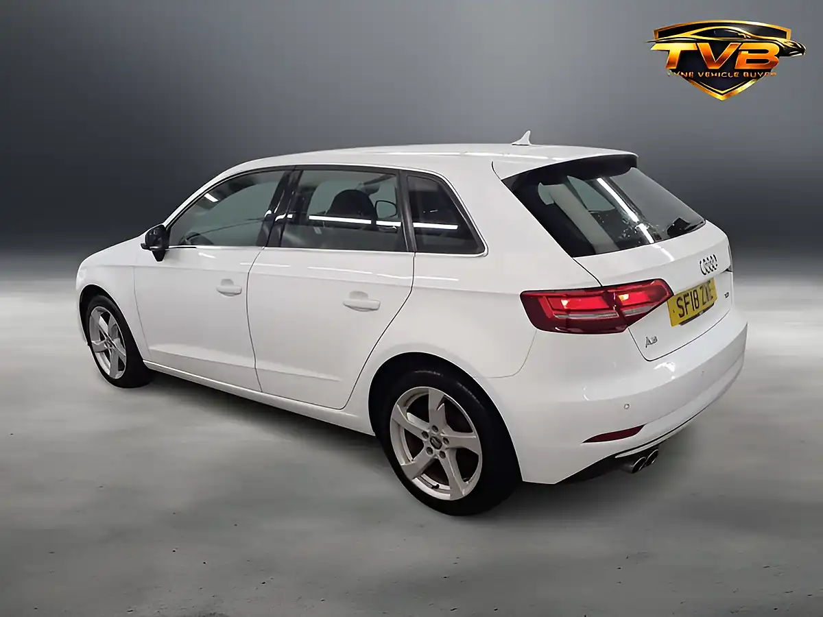 Used 2018 Audi A3 Sport Ibis White - Interior and Exterior details 5