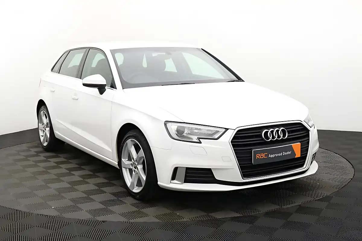 Used 2018 Audi A3 Sport White - Interior and Exterior details 10
