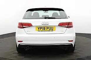 Used 2018 Audi A3 Sport White - Interior and Exterior details 5