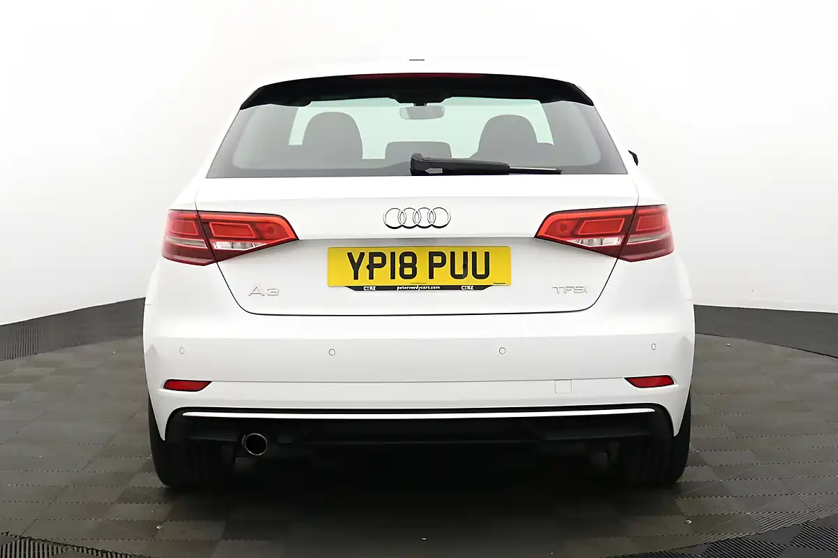 Used 2018 Audi A3 Sport White - Interior and Exterior details 5