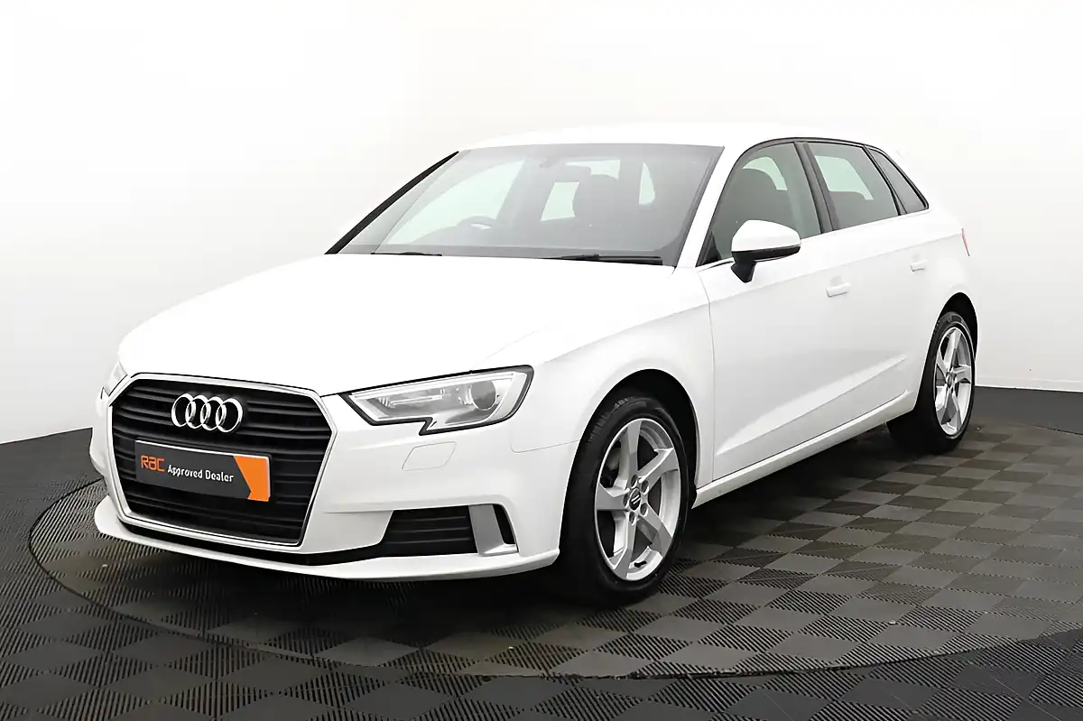 Used 2018 Audi A3 Sport White - Interior and Exterior details 8