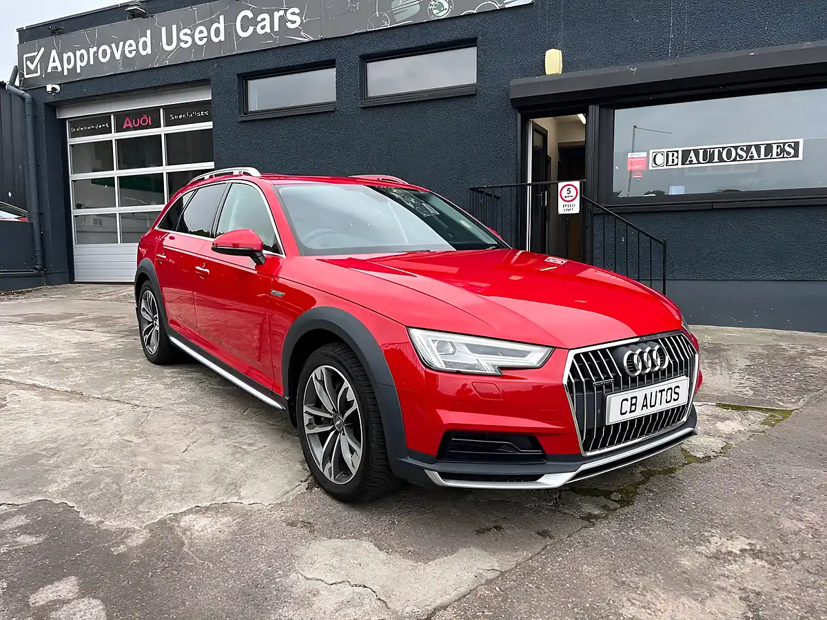 Used 2018 Audi A4 Allroad Sport Red - Interior and Exterior details 10