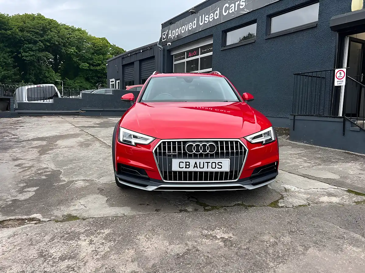 Used 2018 Audi A4 Allroad Sport Red - Interior and Exterior details 2