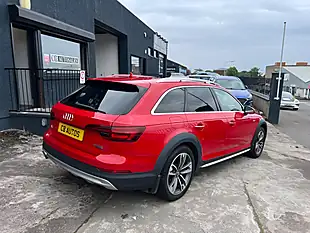 Used 2018 Audi A4 Allroad Sport Red - Interior and Exterior details 4