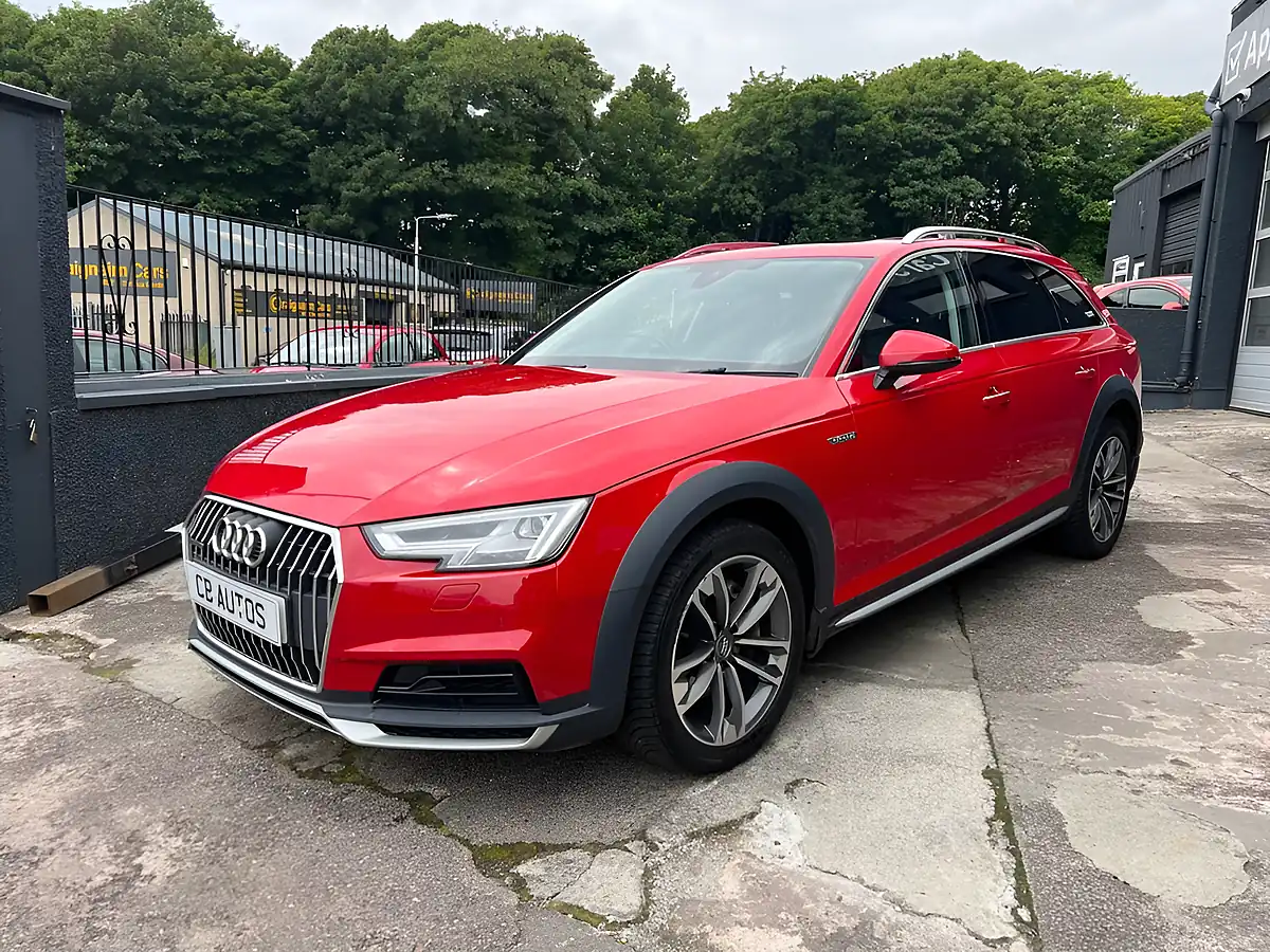 Used 2018 Audi A4 Allroad Sport Red - Interior and Exterior details 8