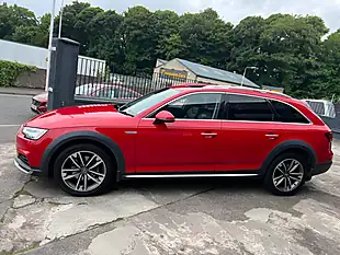 Used 2018 Audi A4 Allroad Sport Red - Interior and Exterior details 9