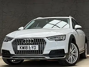 Used 2018 Audi A4 Allroad Sport White - Interior and Exterior details 7