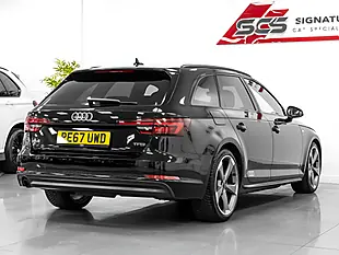 Used 2018 Audi A4 Avant Black Edition Black - Interior and Exterior details 4
