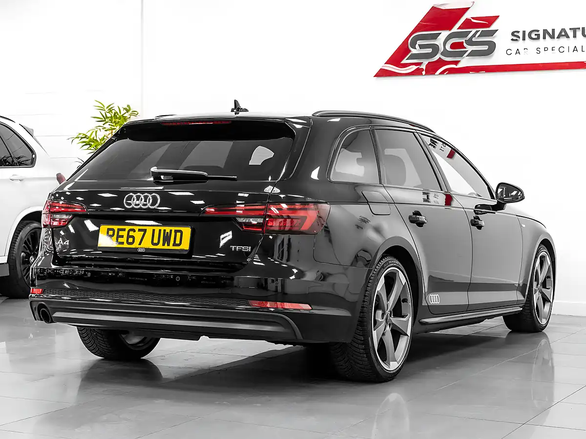 Used 2018 Audi A4 Avant Black Edition Black - Interior and Exterior details 4