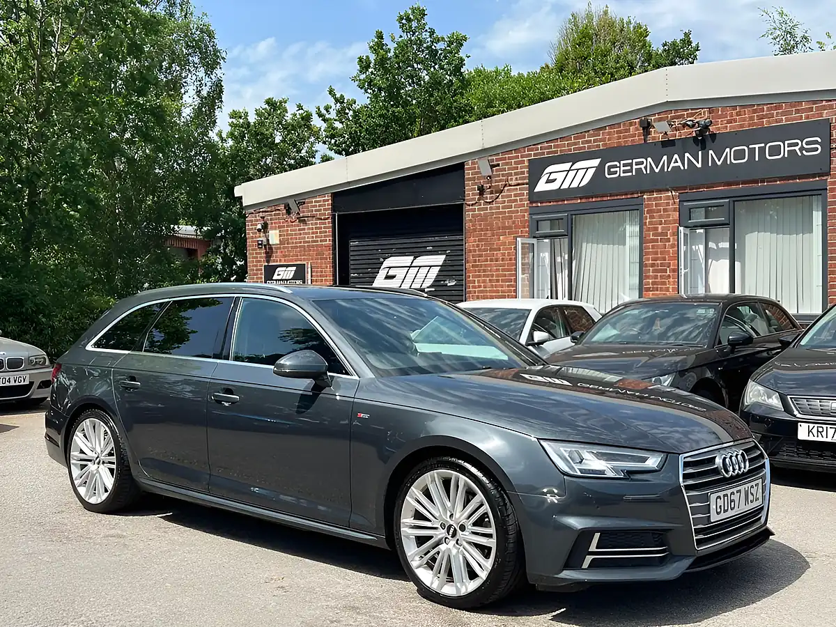 Used 2018 Audi A4 Avant S Line Grey - Front View