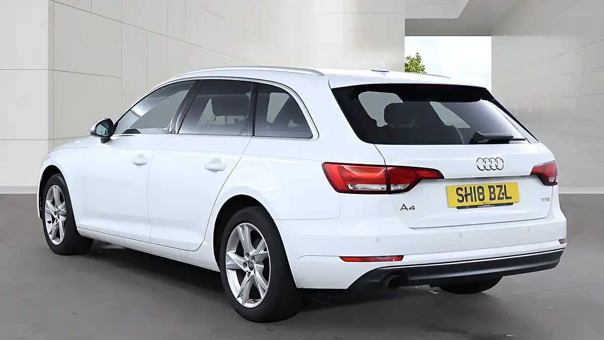 Used 2018 Audi A4 Avant Sport White - Interior and Exterior details 2