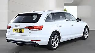 Used 2018 Audi A4 Avant Sport White - Interior and Exterior details 3