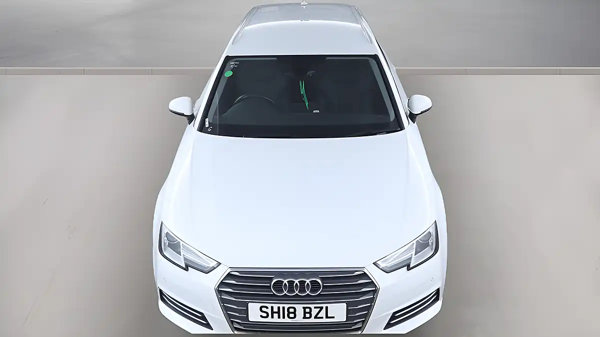 Used 2018 Audi A4 Avant Sport White - Interior and Exterior details 4