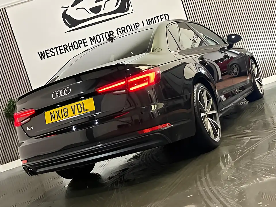 Used 2018 Audi A4 Black Edition Black - Interior and Exterior details 12