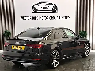 Used 2018 Audi A4 Black Edition Black - Interior and Exterior details 4